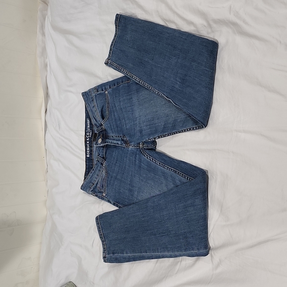 Straight Roebuck Blue Jeans - Picture 3 of 3